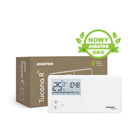 Bezprzewodowy regulator temperatury tygodniowy sterownik pokojowy LCD PWM 868MHz